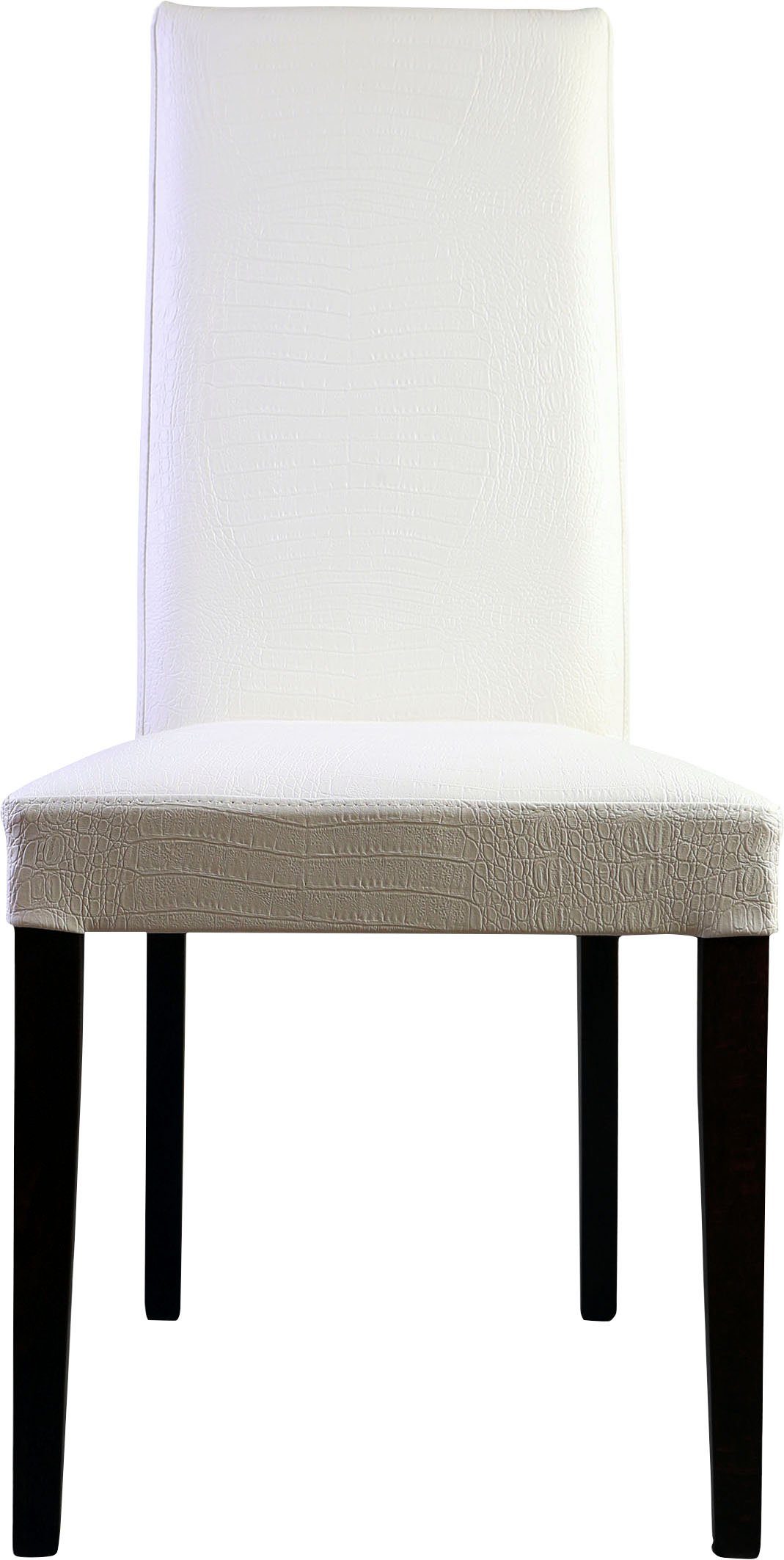 Home affaire Stoel Java Overtrokken met kunstleer met animal-stempeldruk (set, 2 stuks)