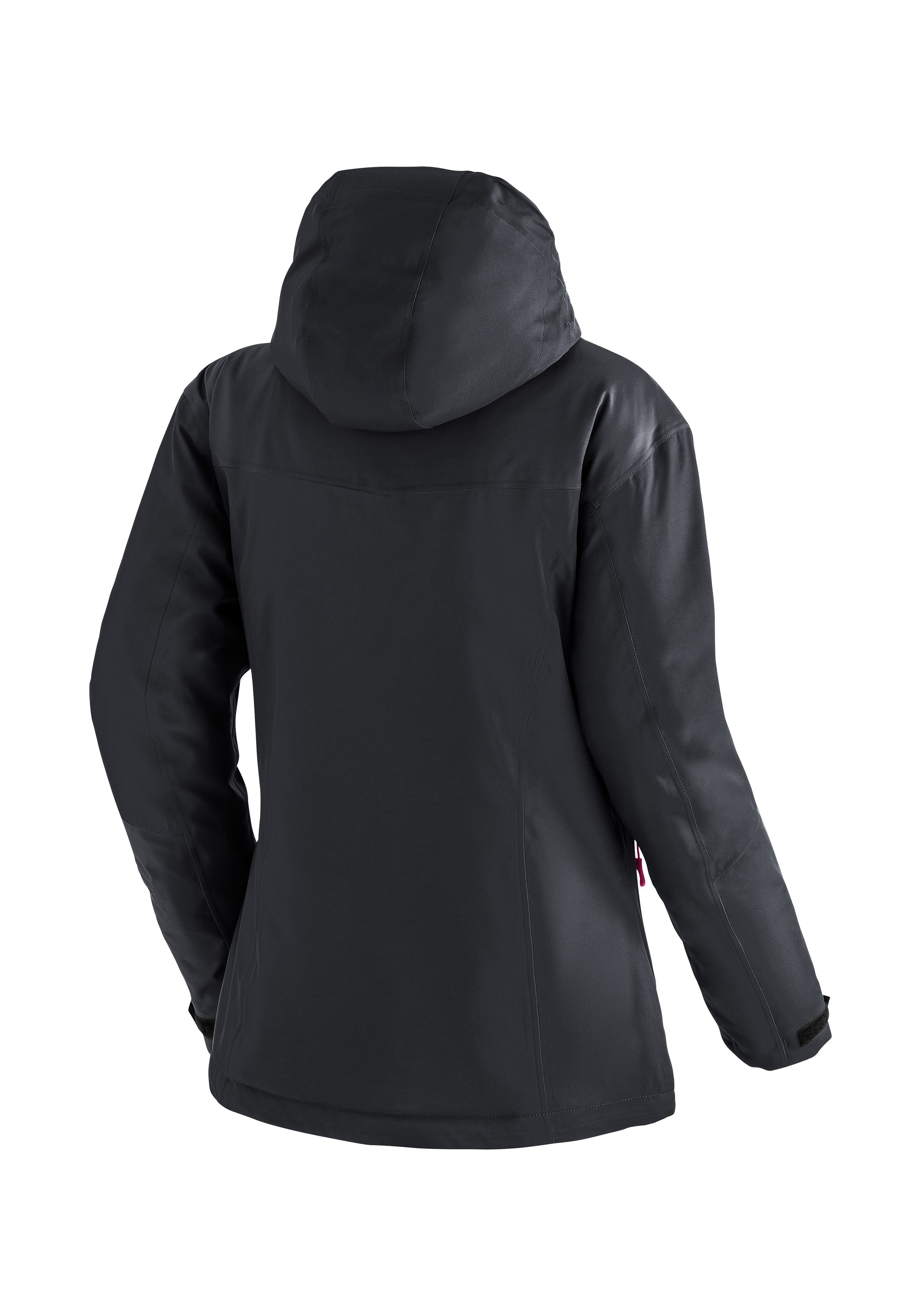 Maier Sports Ski-jack Ina Dames winterjack waterdicht 5 ritszakken en capuchon regular fit